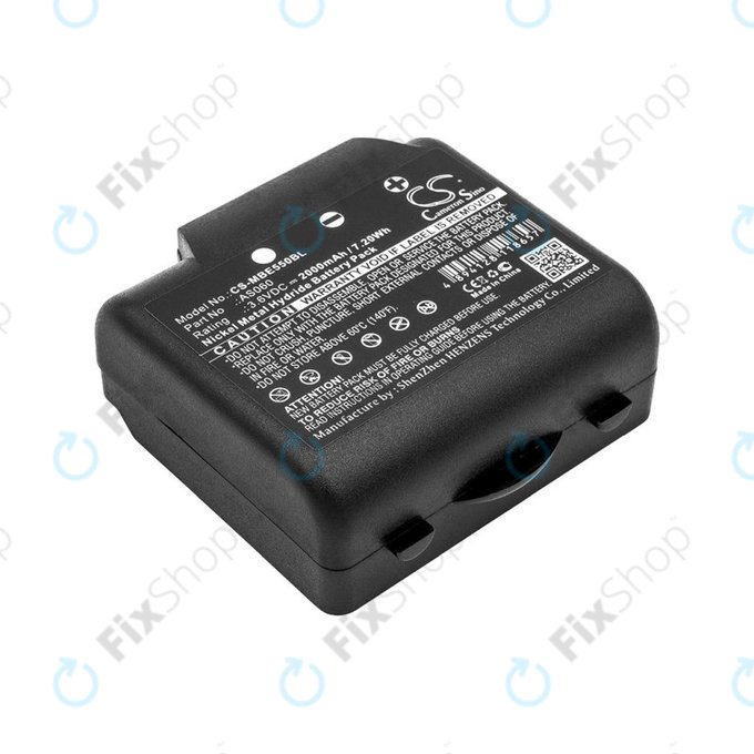 Batterie für Imet BE5500, 2000mAh, Ni-MH, 3.6V, AS060, HQ