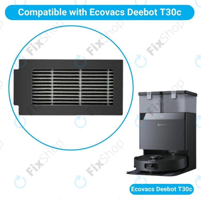 Ecovacs Deebot T30c, T30C Omni - Staubfilter