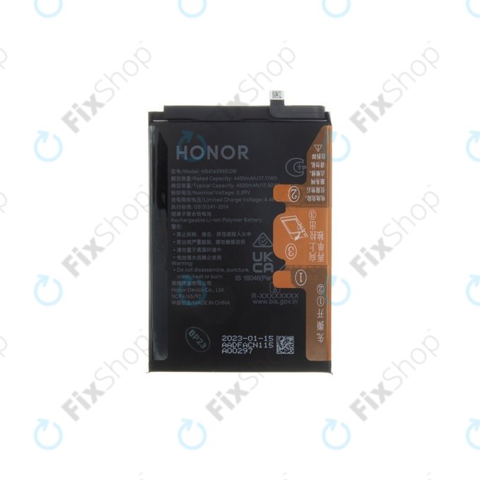 Honor 90 Lite 5G, X8a - Akku Batterie HB416594EGW 4500mAh