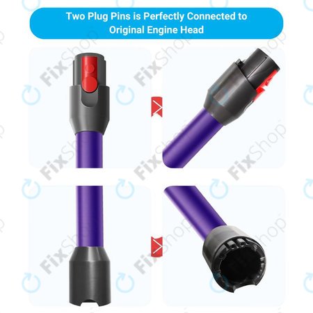 Dyson V12 - Absaugstab (Lila)