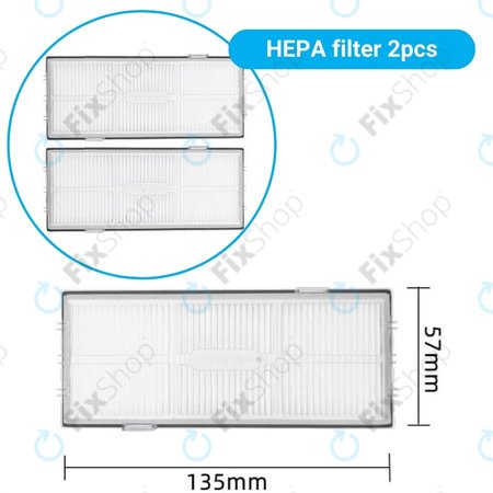 Xiaomi Roborock S7, S7+, S7 MaxV, S7 Pro Ultra, T7S Plus - Standard-Set (Schwarz)