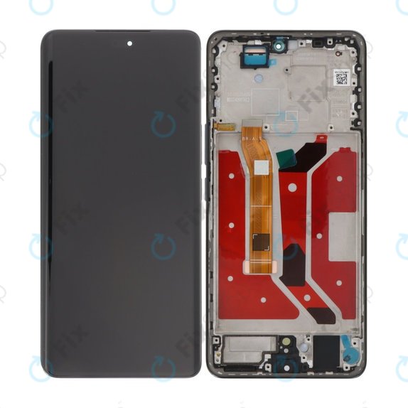 Honor Magic7 Lite - LCD Display + Touchscreen Front Glas + Rahmen (Black) TFT