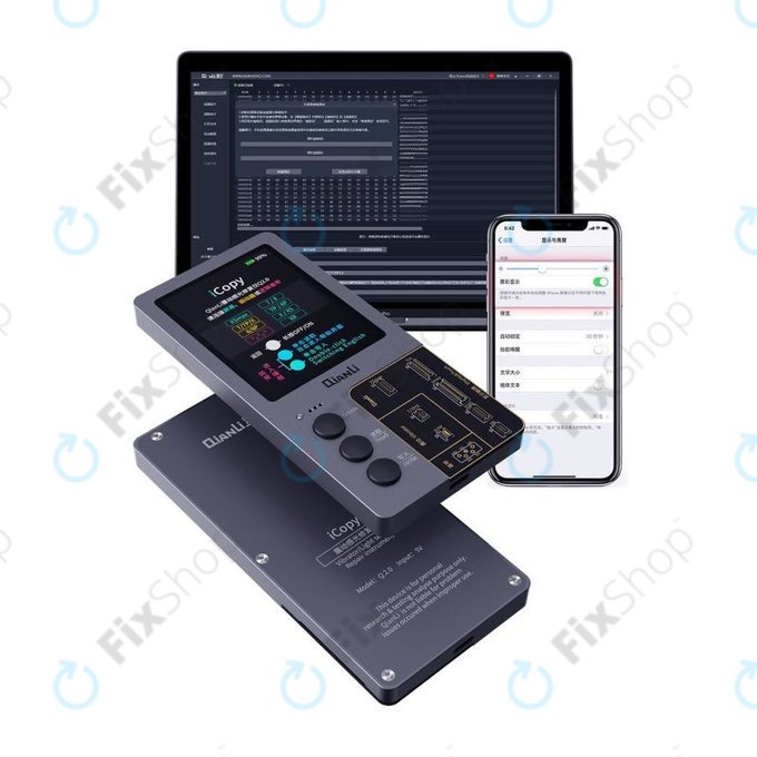 QianLi iCopy Plus 2.2 - True Tone, Lichtsensor, Vibrationsprogrammierer & Batterietester (iPhone 7 - 11 Pro Max)
