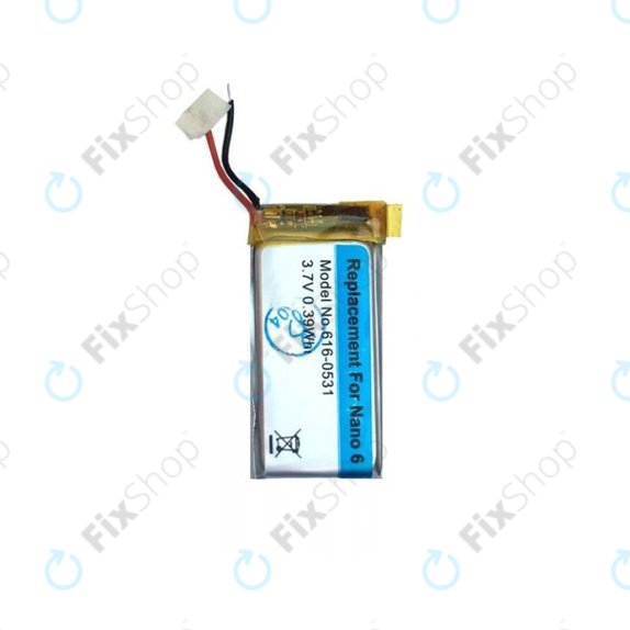 Akku Batterie für iPod Nano (6th Gen), 105mAh