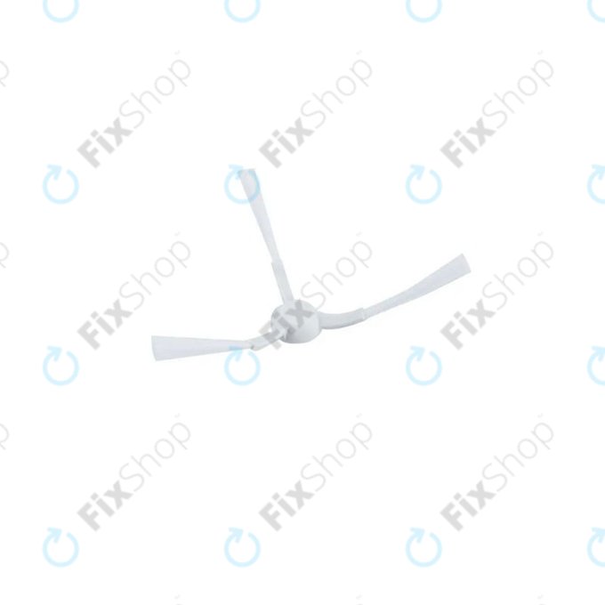 Xiaomi Mi Robot Vacuum Mop Pro (P), 2S, Viomi V2 Pro, V3, SE - Seitenbürste (Weiß) - 2Stk.