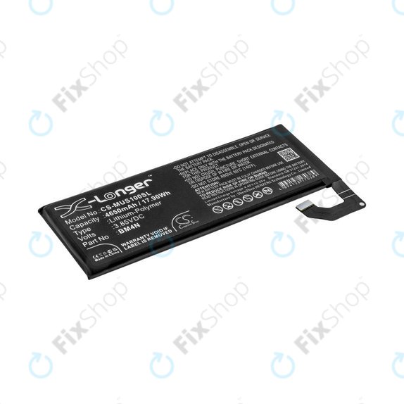 Xiaomi Mi 10 M2001J2G - Akku Batterie BM4N 4650mAh HQ