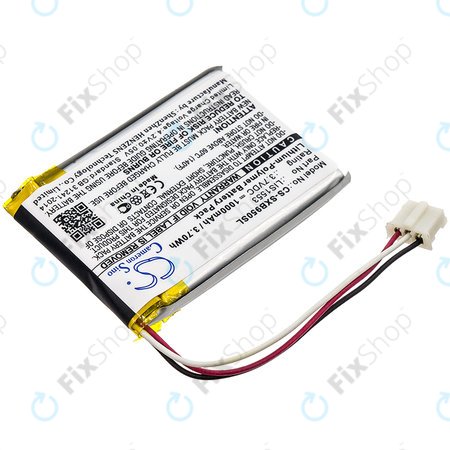 Akku batterie für Sony Mdr-Xb950n1, Srs-Ws1, 1000mAh, Li-Pol, 3.7V, LIS1553, HQ