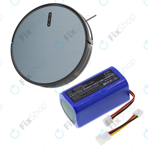 Proscenic 800T, 820T, 830T - Akku Batterie INR18650-M25-4S1P Li-Ion 14.4V 2600mAh HQ