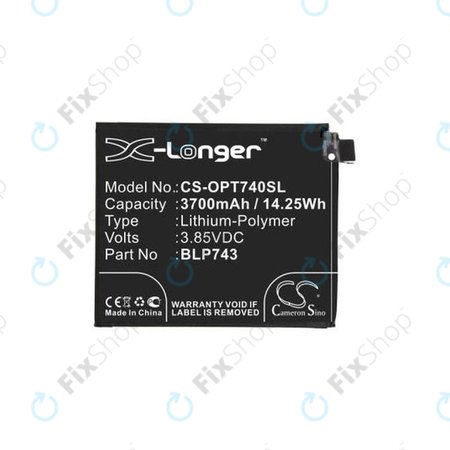 OnePlus 7T - Akku Batterie BLP743 3700mAh HQ