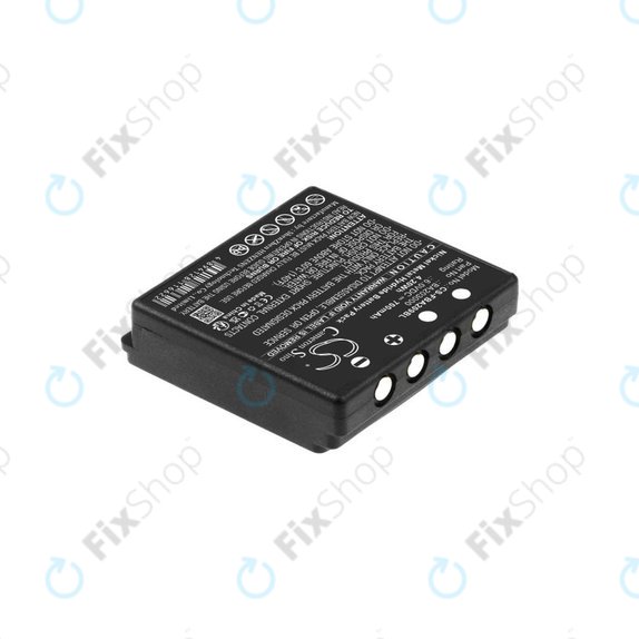 Batterie für HBC Radiomatic Eco, 700mAh, Ni-MH, 6V, BA209060, HQ
