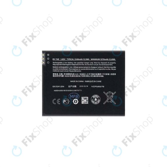 Microsoft Lumia 950 XL - Akku Batterie BV-T4D 3340mAh