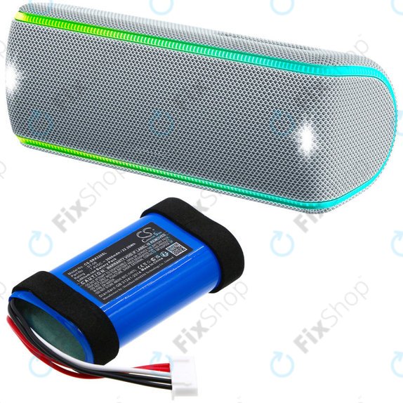 Batterie für Sony SRS-XB31, 3000mAh, Li-Ion, 7.4V, ST-06, HQ