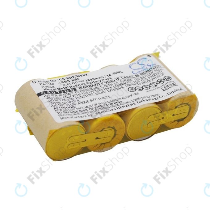 Kärcher K50, K85 - Akku Batterie ABS-K55 Ni-MH 4.8V 3000mAh HQ