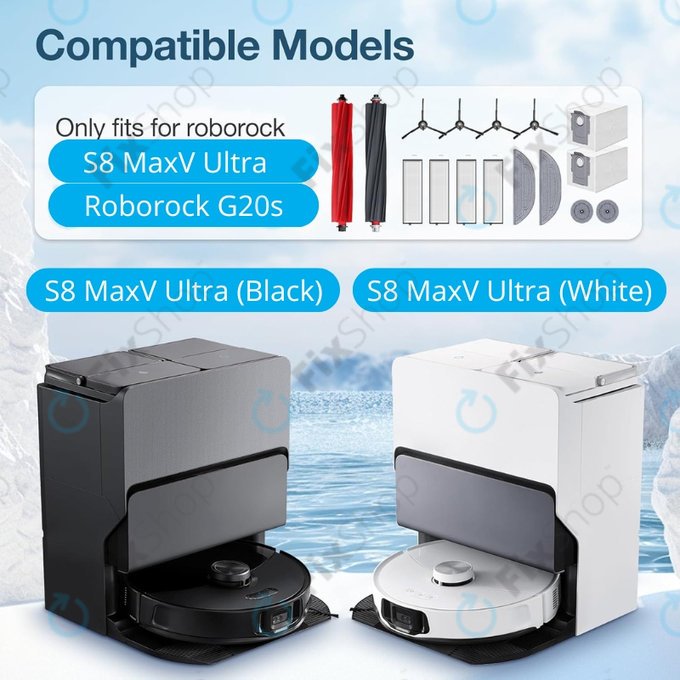 Xiaomi Roborock G20s, S8 MaxV Ultra - Fortgeschrittener satz