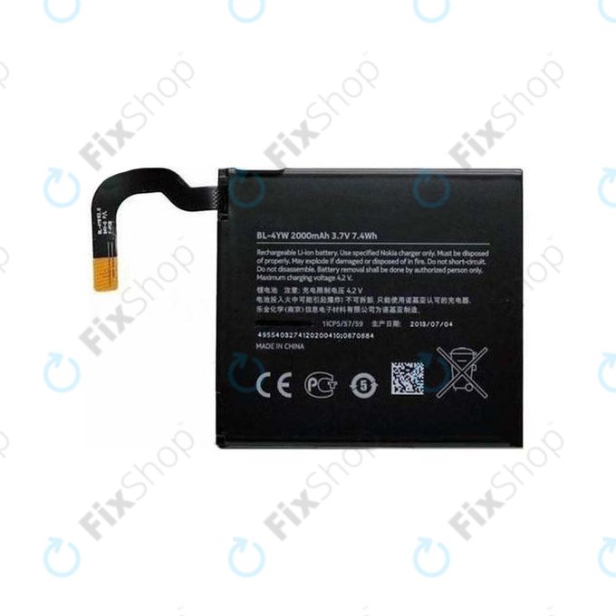 Nokia Lumia 925 - Akku Batterie BL-4YW 2000mAh