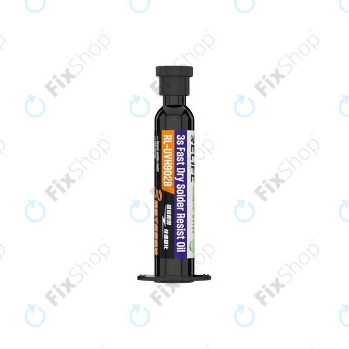 Relife RL-UVH902B - UV-härtbare Lötmaske - 10ml (Schwarz)