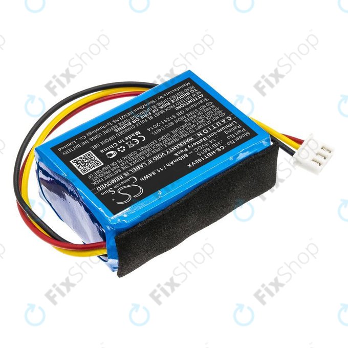 Akku batterie für Hobot 168, 188, 198, 268, 288, 298, 368, 388, 800mAh, Li-Ion, 14.8V, HB16815, HQ