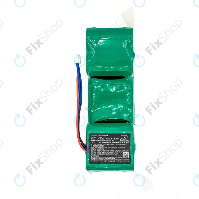 iRobot Roomba Combo-series, Ecovacs Deebot-series - Akku Batterie 4720110, DM88 Ni-MH 12.0V 3000mAh HQ