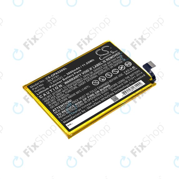 Oppo A52 - Akku Batterie BLP781 3000mAh HQ