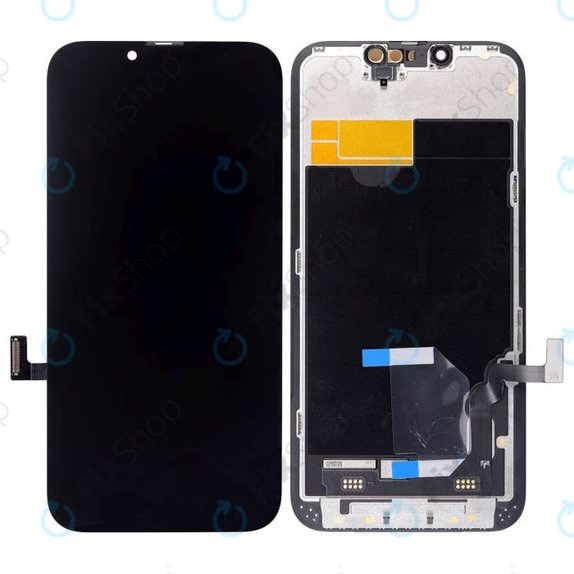 Display für iPhone 13, Touchscreen-Glas mit Rahmen, Refurbished