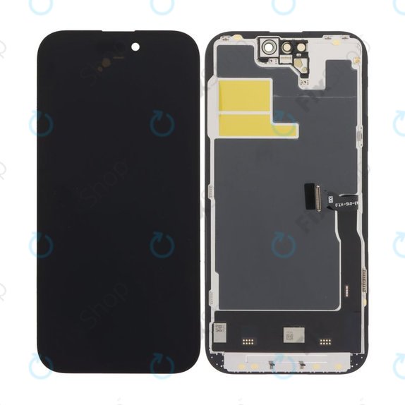 Display Soft OLED 120Hz für iPhone 14 Pro, Touchscreen-Glas mit Rahmen, FixPremium