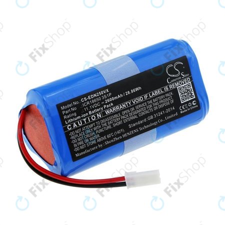 Ecovacs CEN250, V700 - Akku Batterie ICR18650 3S1P Li-Ion 11.1V 2600mAh HQ