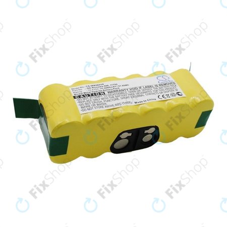 iRobot Roomba 500, 600, 700, 800, 900-series, R3, Scooba 450, Vileda 137173 - Akku Batterie 11702, GD-Roomba-500, VAC-500NMH-33 Ni-MH 14.4V 4000mAh HQ