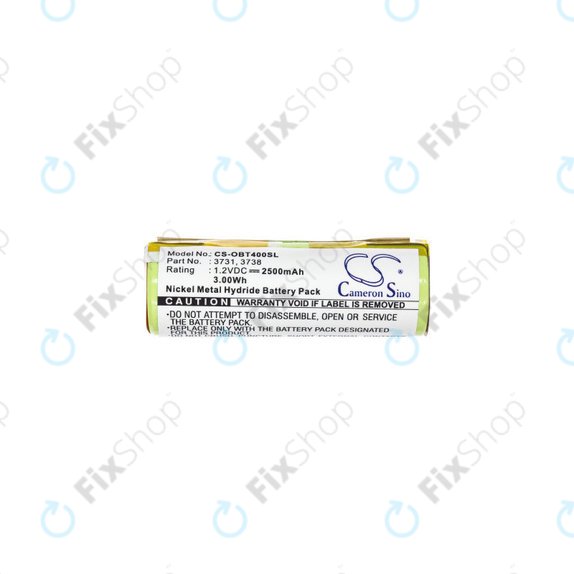 Batterie für Oral-B Professional Care, Triumph, 2500mAh, Ni-MH, 1.2V, 3731, HQ