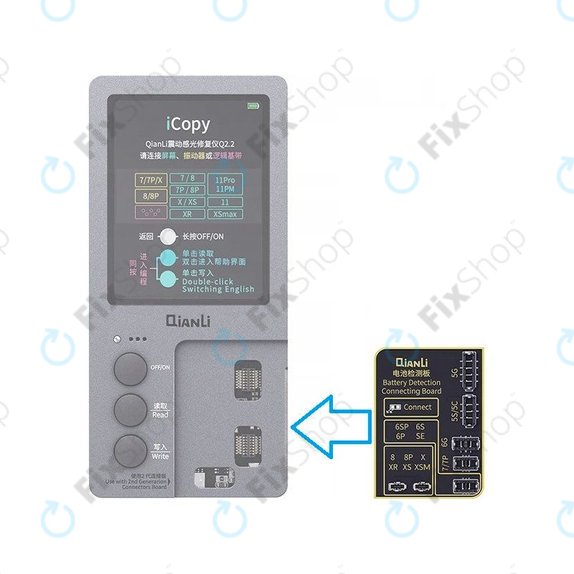 QianLi iCopy Plus 2 - Batteriekarte für Apple iPhone