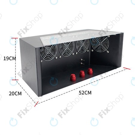 Staubfreie Werkbank für Reparaturen