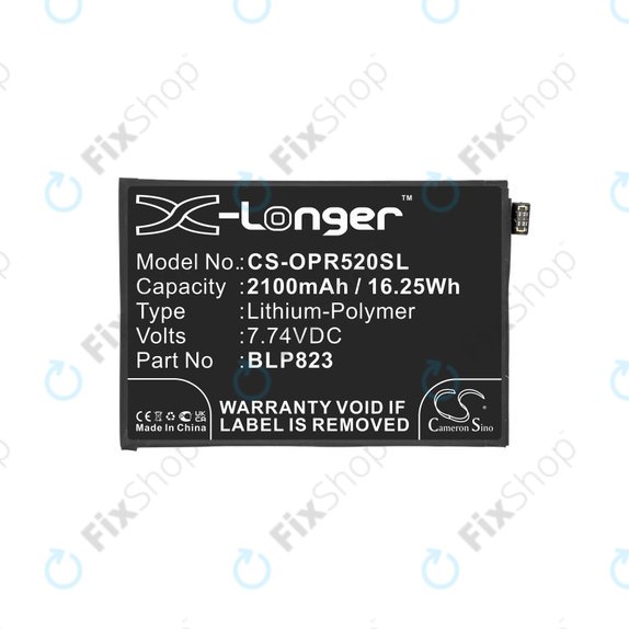 Oppo Reno 5 Pro - Akku Batterie BLP823 2100mAh HQ