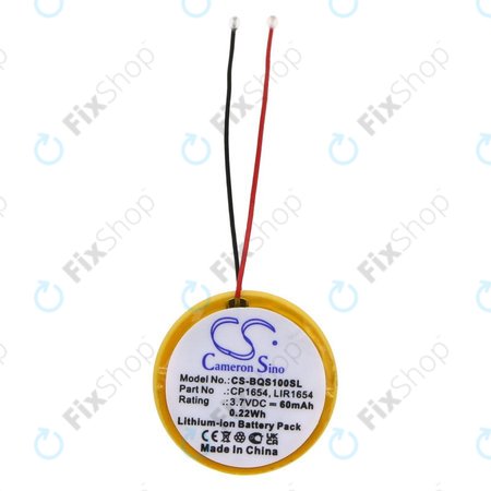 Batterie für Bose Soundsport Pulse, Wireless, 60mAh, Li-Ion, 3.7V, CP1654, HQ