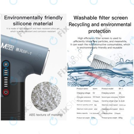 MaAnt BF-1 - Multifunktionaler Saugturbinenventilator