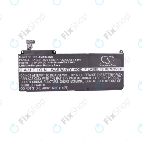Apple MacBook 13" A1342 (Late 2009 - Mid 2010) - Akku Batterie A1331 5400mAh HQ