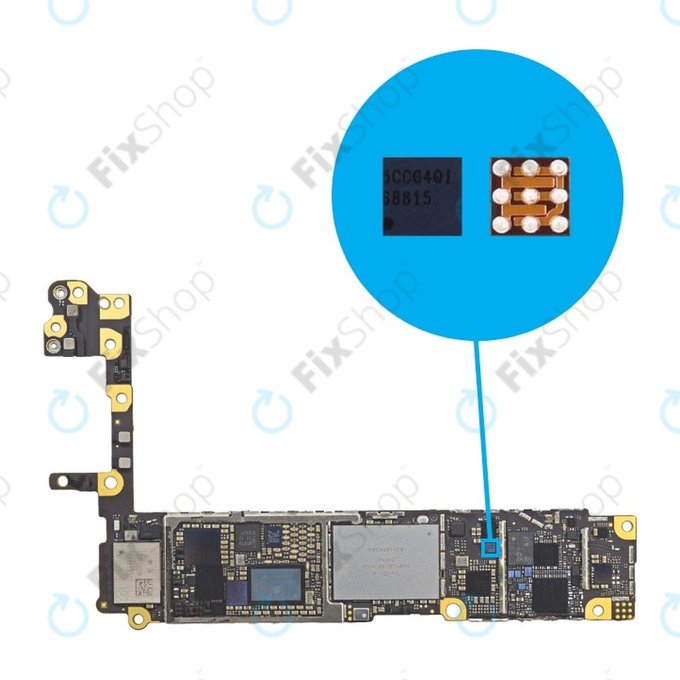 Apple iPhone 6, 6 Plus - USB Charging Power Control IC Q1403 9-Pin 68815