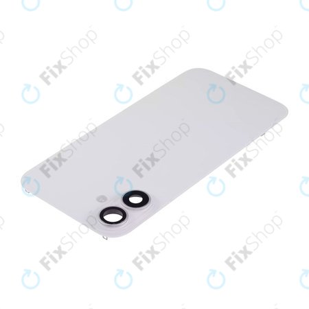 Apple iPhone 16 Plus - Rückgehäuseglas + Kameraglas + Metallplatte + Magsafe-Magnet (White)