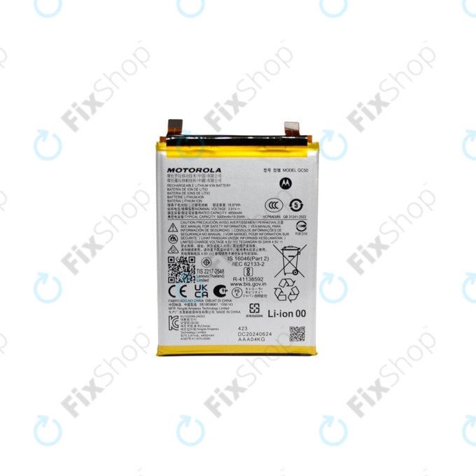Motorola Edge 50 Ultra - Akku Batterie QV45 4500mAh - SB18D97987 Genuine Service Pack