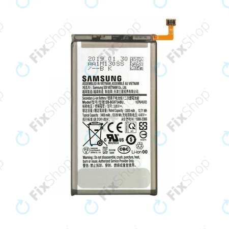 Samsung Galaxy S10 G973F - Akku Batterie EB-BG973ABU 3400mAh - GH82-18826A Genuine Service Pack