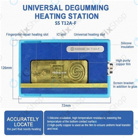 Sunshine T12A-F - Fingerabdruck/Homebutton Heizstation für iPhone