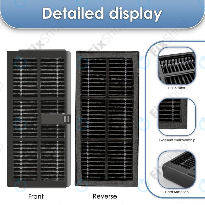 HEPA-Filter, 2 Stk. für Xiaomi Dreame X40 Ultra, L40 Ultra, X30 Ultra, L10s Ultra Gen2, L10s Pro Ultra, Mova E30 Ultra