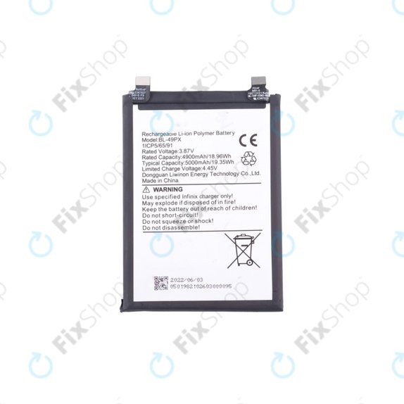 Infinix Hot 30 5G X6832 - Akku Batterie 6000mAh