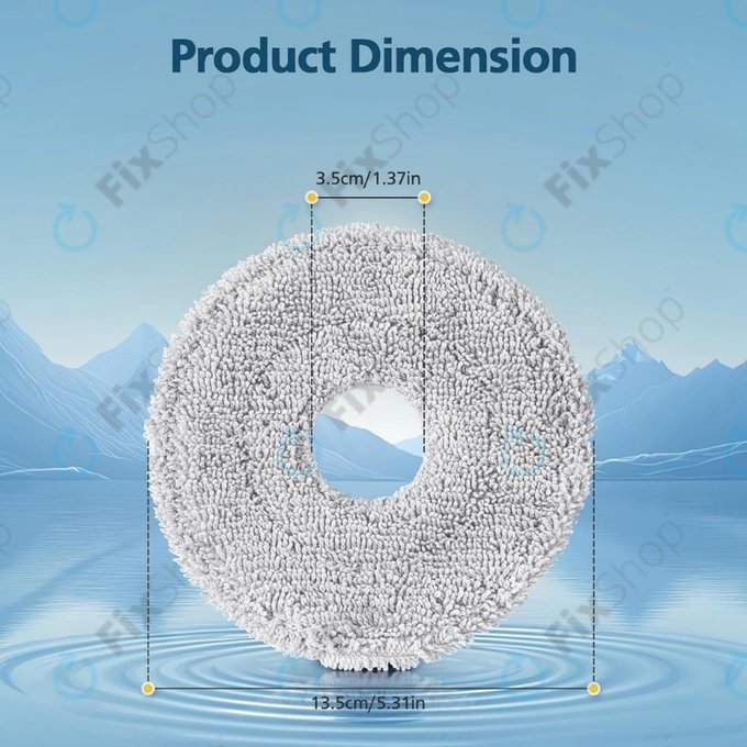 Xiaomi Dreame X40 Ultra, L40 Ultra, L10s Ultra, Pro Gen2, Mova E30 Ultra - Wischtuch