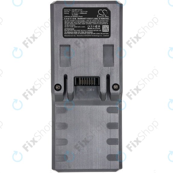 Beko VRT 8282 BV, ZB1852, Hoover FD-series - Akku Batterie TBTTV1T1, TBTTV1B1 Li-Ion 21.6V 2000mAh HQ