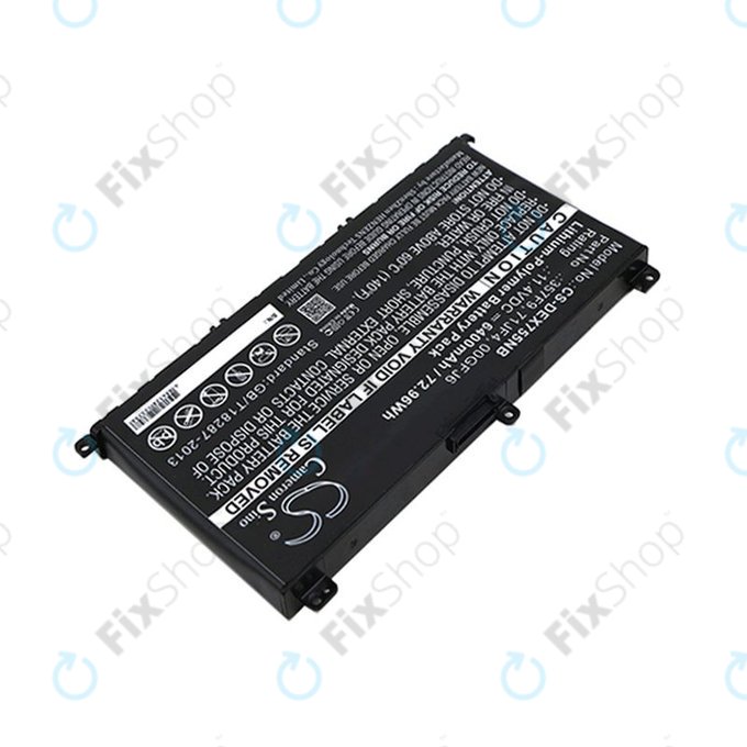 Akku batterie für Dell Inspirion 15, 6400mAh, Li-Pol, 11.4V, 357F9, HQ