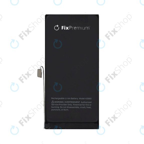 Akku Batterie für iPhone 13 Mini, 2406mAh, A2660, FixPremium