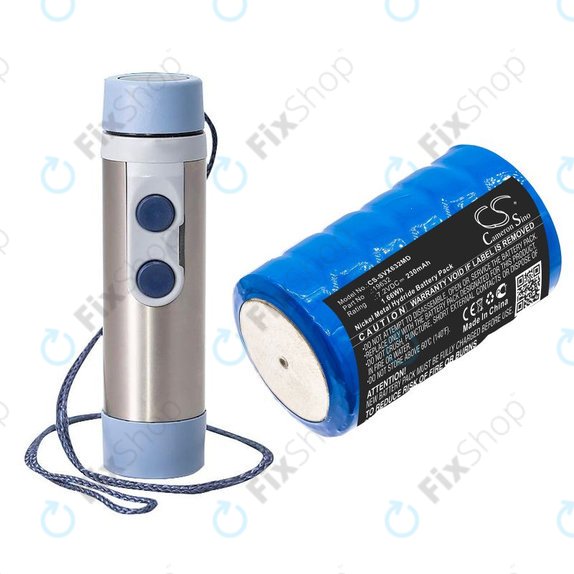 Akku batterie für Servox Digital XI Speech, Servox Speech, 230mAh, Ni-MH, 7.2V, 19632, HQ