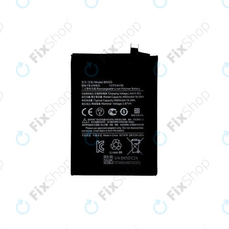 Xiaomi Redmi Note 11, Note 11S - Akku Batterie BN5D 4900mAh