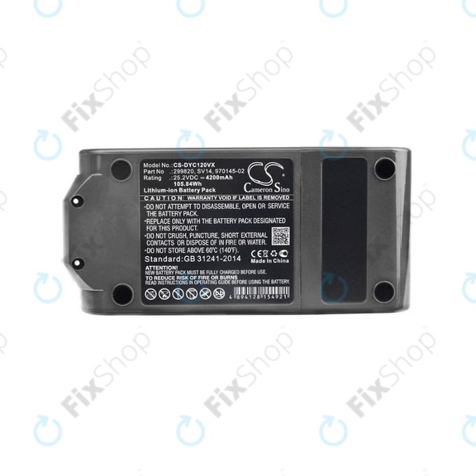 Dyson V11 - Akku Batterie 299820, SV14, 970145-02 Li-Ion 25.2V 4200mAh HQ