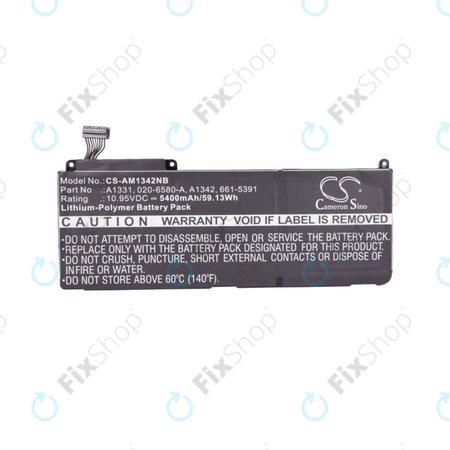 Apple MacBook 13" A1342 (Late 2009 - Mid 2010) - Akku Batterie A1331 5400mAh HQ