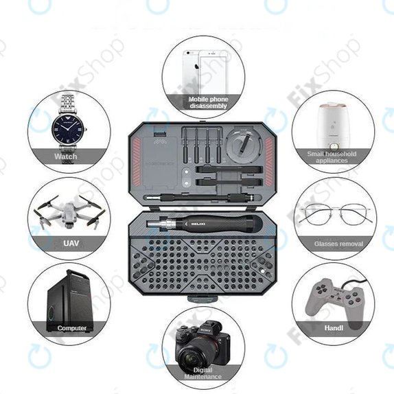 Xiaomi DELIXI - 145-teiliges Schraubenzieher-Set